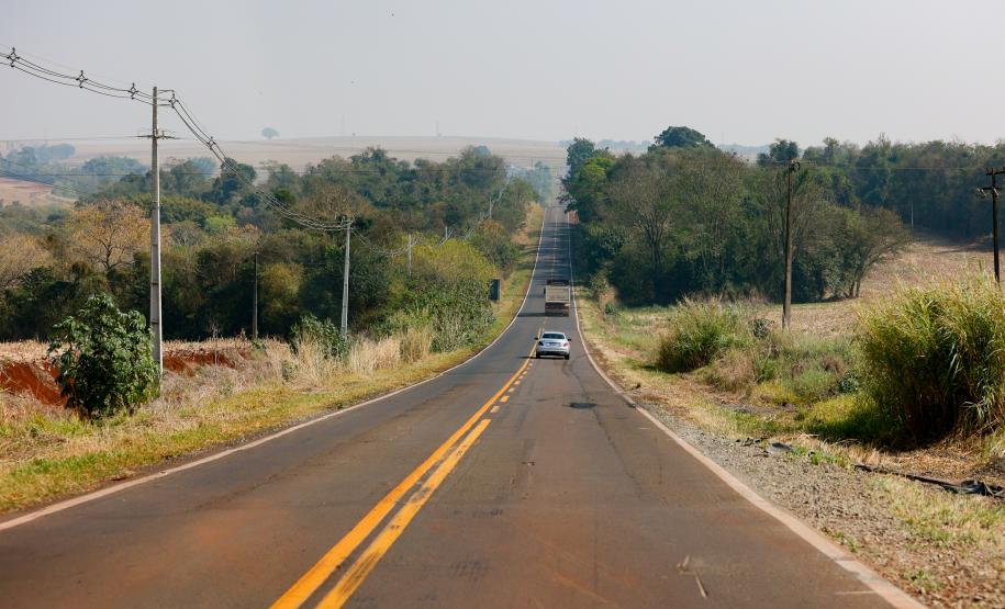 PR-090 entre Sertanópolis e Ibiporã