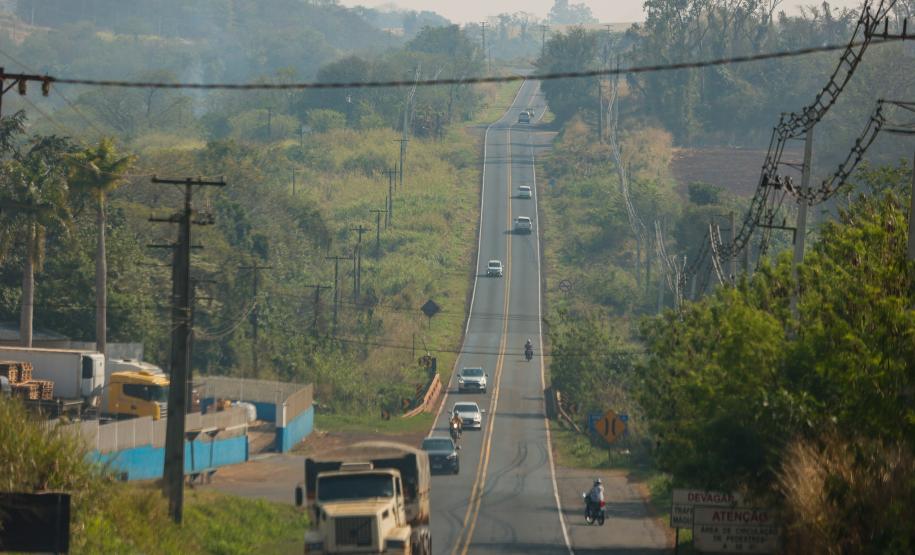PR-090 entre Sertanópolis e Ibiporã