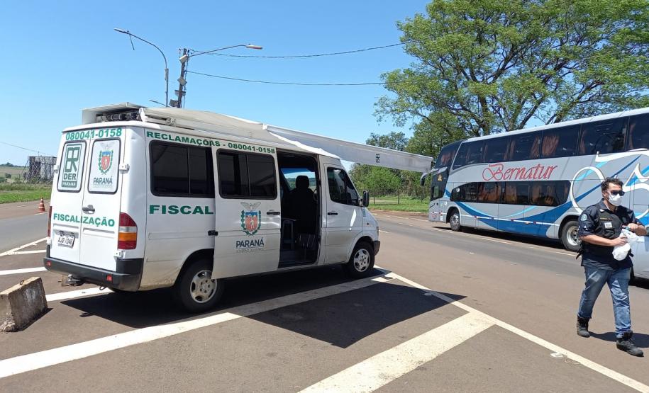 Fiscalização de ônibus