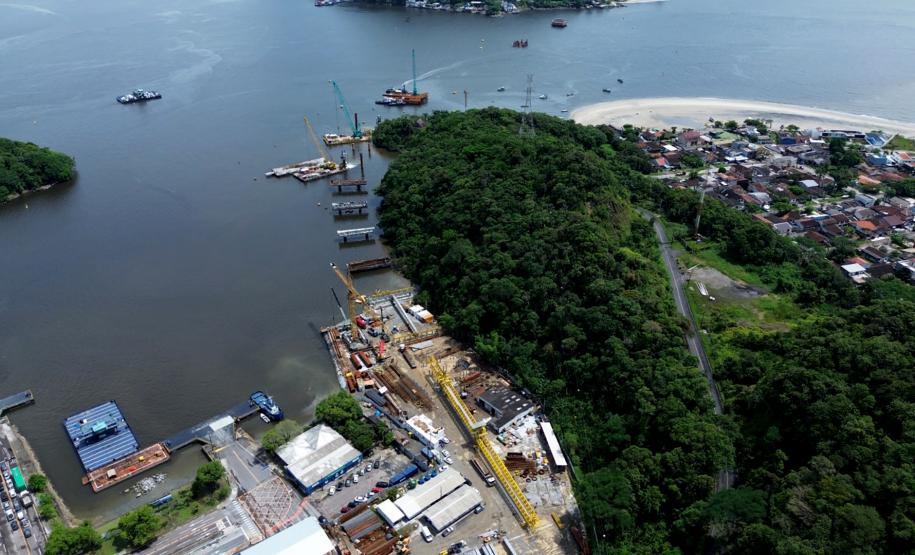 Ponte de Guaratuba - atividades em novembro de 2024