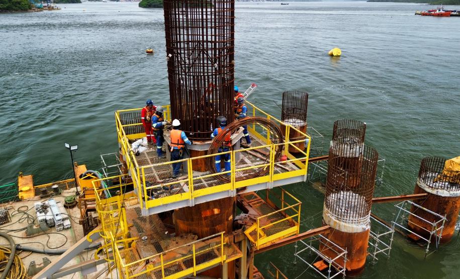 Ponte de Guaratuba - atividades em novembro de 2024