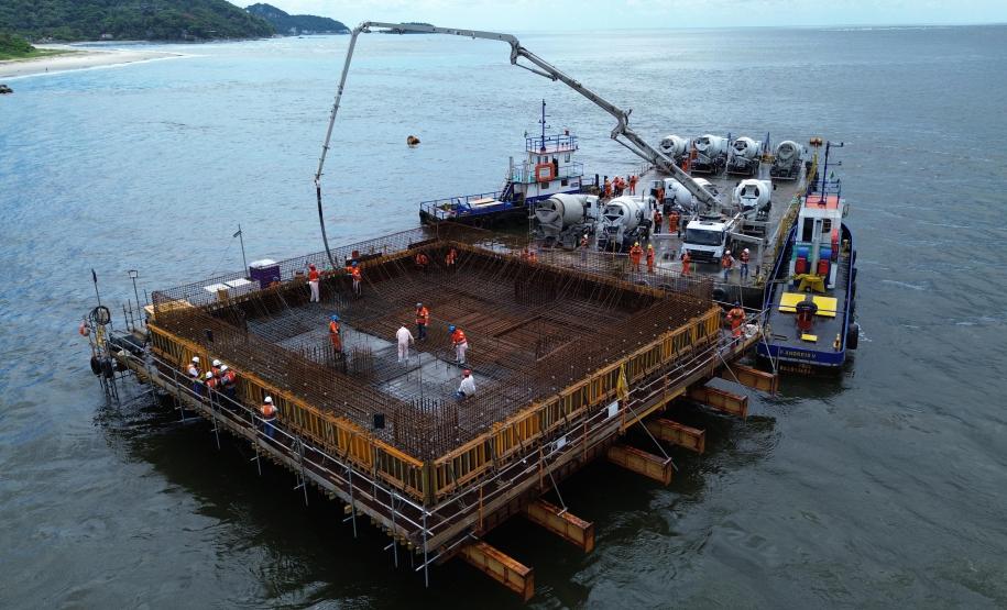 Ponte de Guaratuba - atividades em novembro de 2024