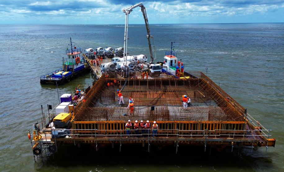 Ponte de Guaratuba - atividades em novembro de 2024