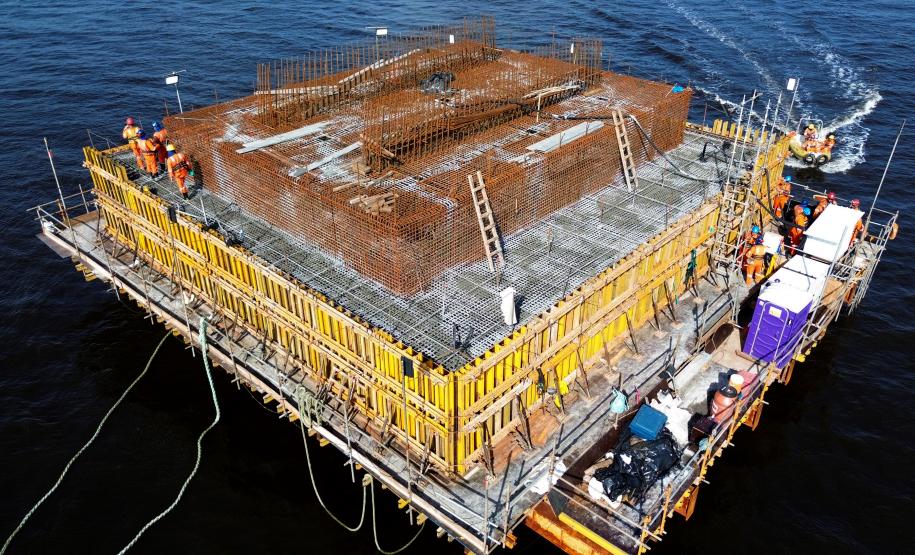 Ponte de Guaratuba - atividades em novembro de 2024