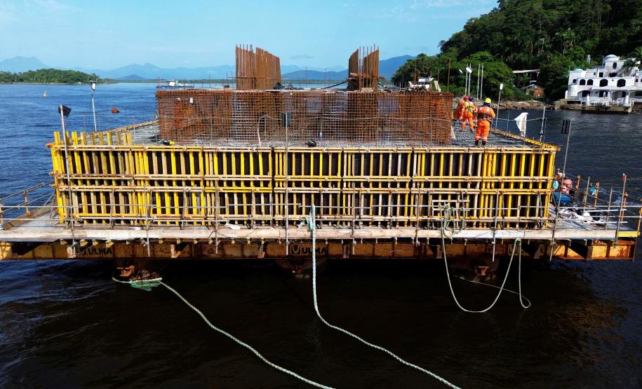 Ponte de Guaratuba - atividades em novembro de 2024