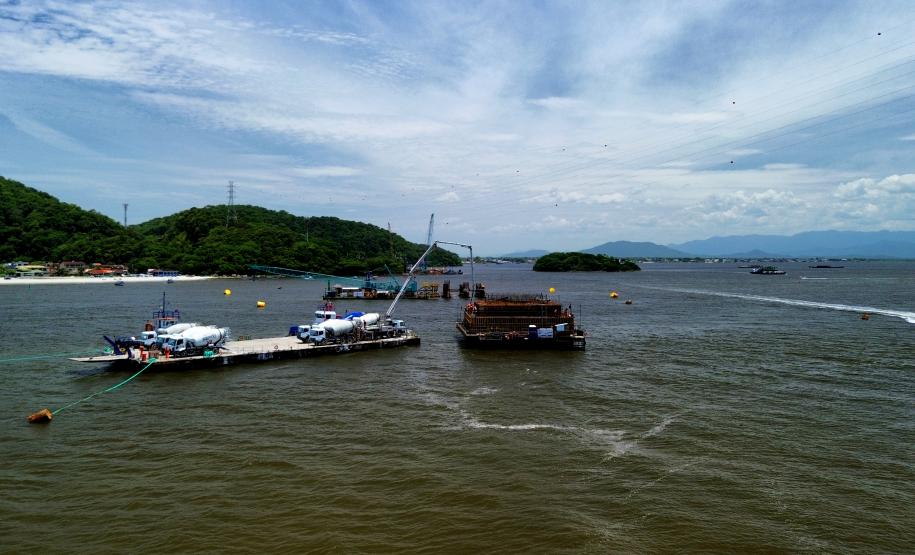 Ponte de Guaratuba - atividades em novembro de 2024