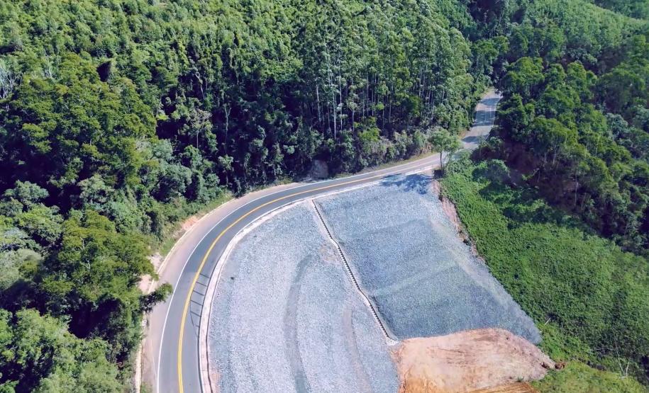 PR-092 Rio Branco do Sul obra emergencial