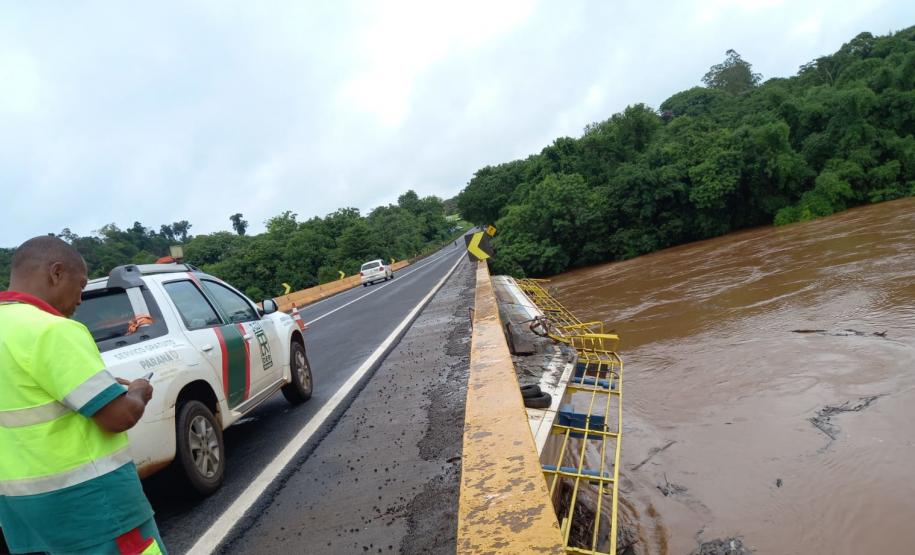 PR-317 ponte entre Engenheiro Beltrão e Floresta