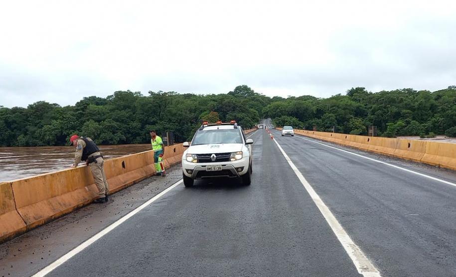 PR-317 ponte entre Engenheiro Beltrão e Floresta
