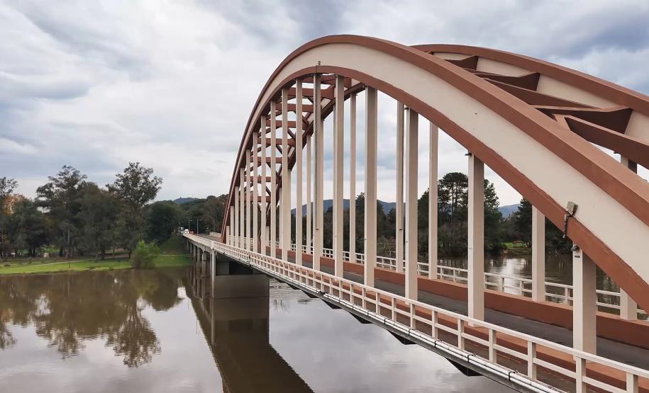 PRC-476 União da Vitória manutenção Ponte dos Arcos
