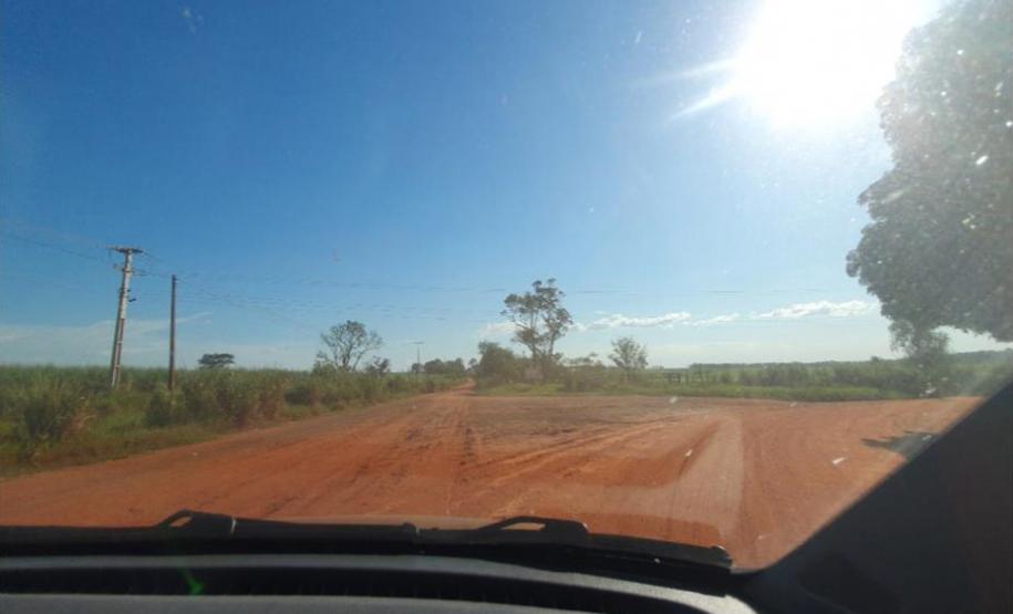 Estradas municipais em Marilena que serão pavimentadas