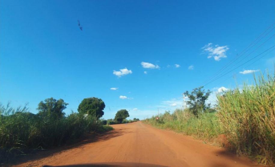 Estradas municipais em Marilena que serão pavimentadas