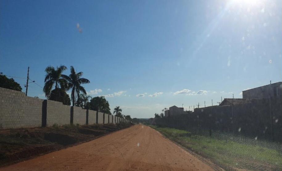 Estradas municipais em Marilena que serão pavimentadas
