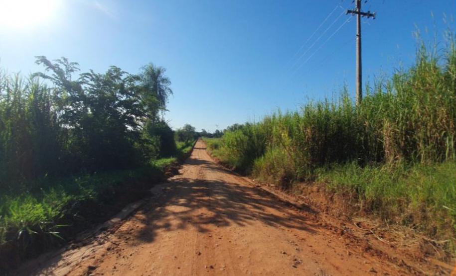 Estradas municipais em Marilena que serão pavimentadas