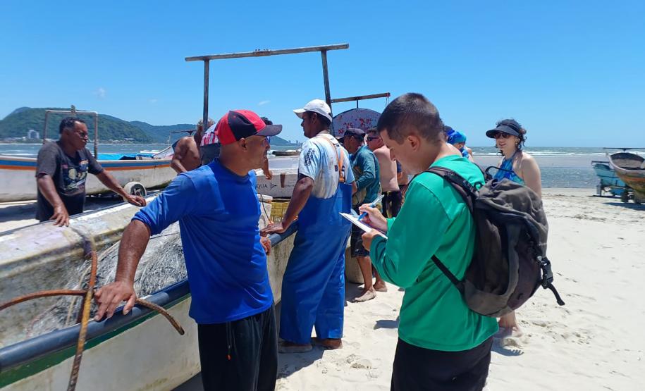 Monitoramento da atividade pesqueira na região da Ponte de Guaratuba