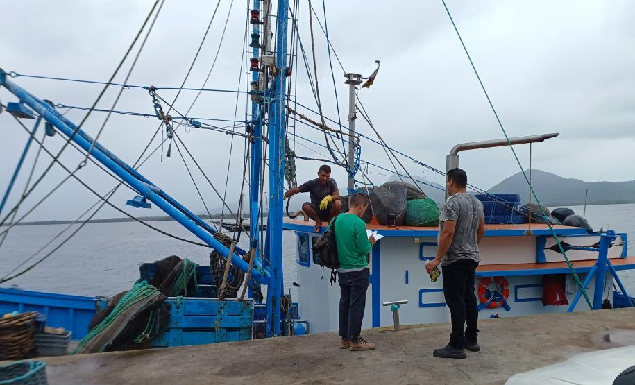 Monitoramento da atividade pesqueira na região da Ponte de Guaratuba