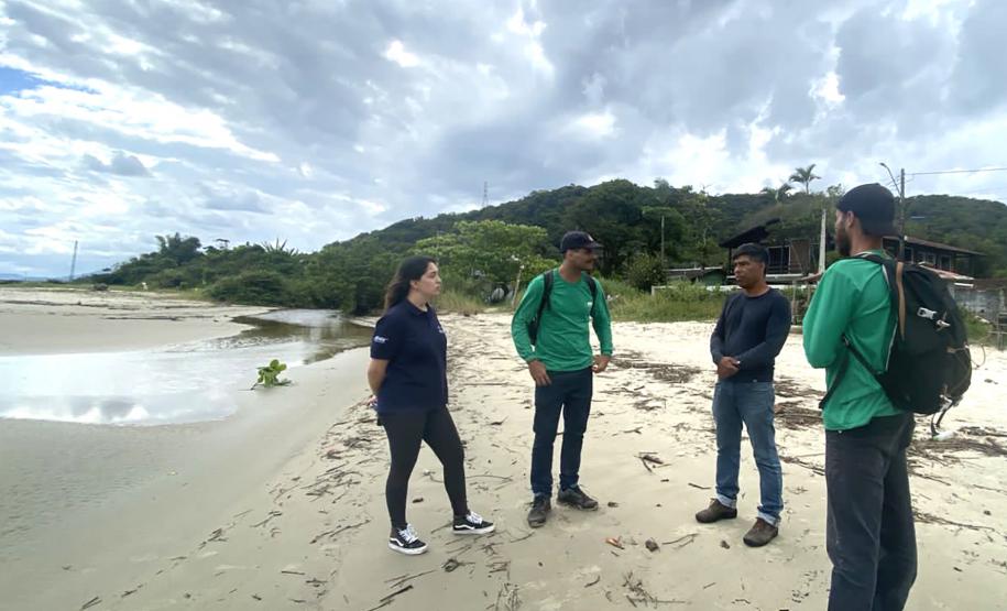 Monitoramento da atividade pesqueira na região da Ponte de Guaratuba