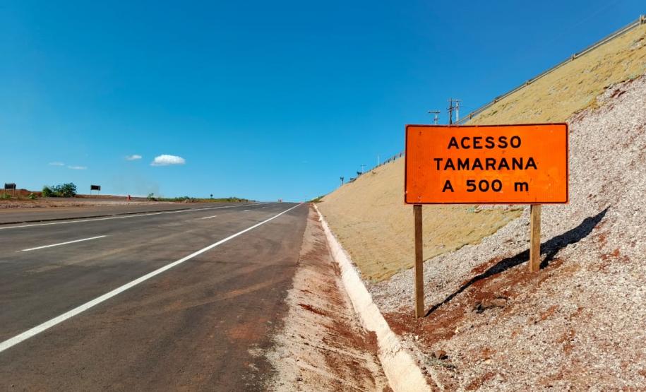 PR-445 viaduto de Tamarana