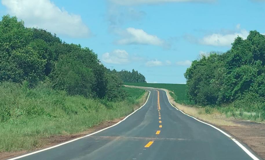 PR-459 entre Pinhão e Reserva do Iguaçu