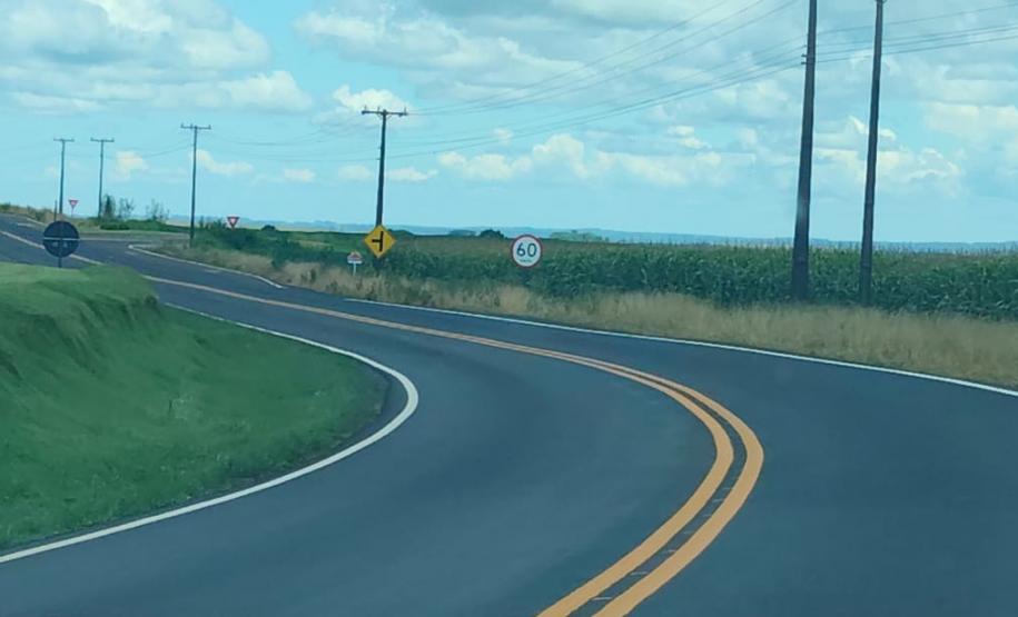 PR-459 entre Pinhão e Reserva do Iguaçu