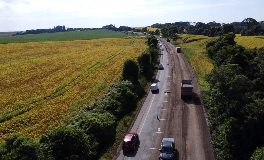 PRC-280 entre Clevelândia e Pato Branco - whitetopping