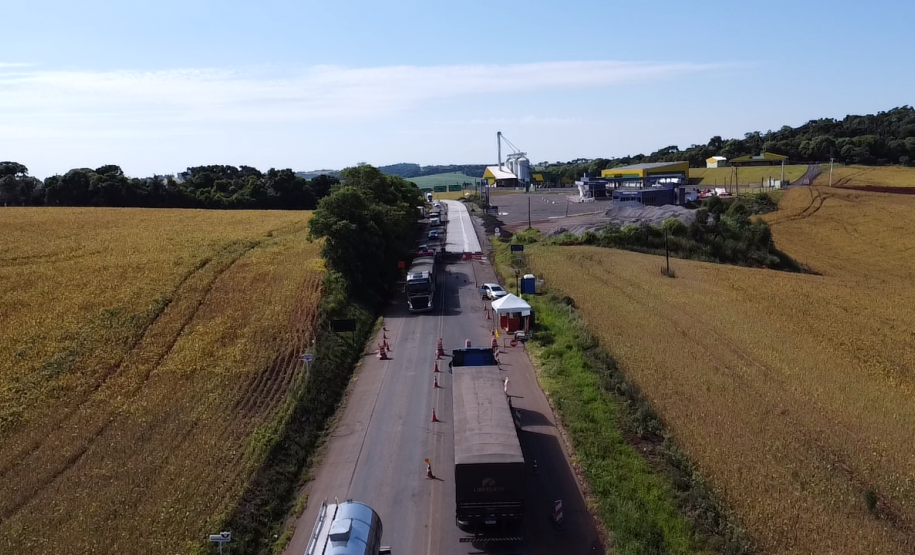 PRC-280 entre Clevelândia e Pato Branco - whitetopping