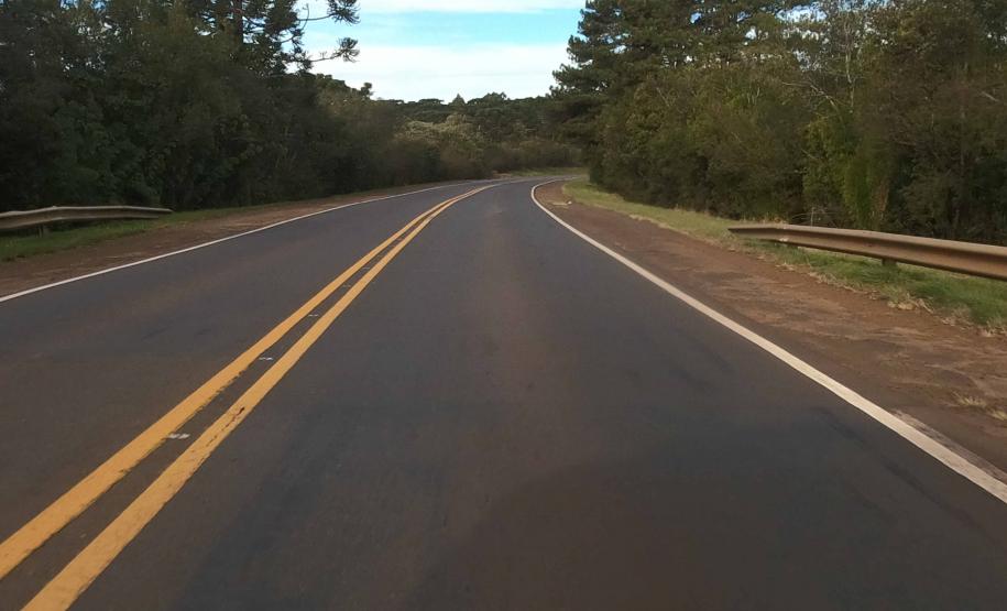 PRC-466 entre Pitanga e Turvo