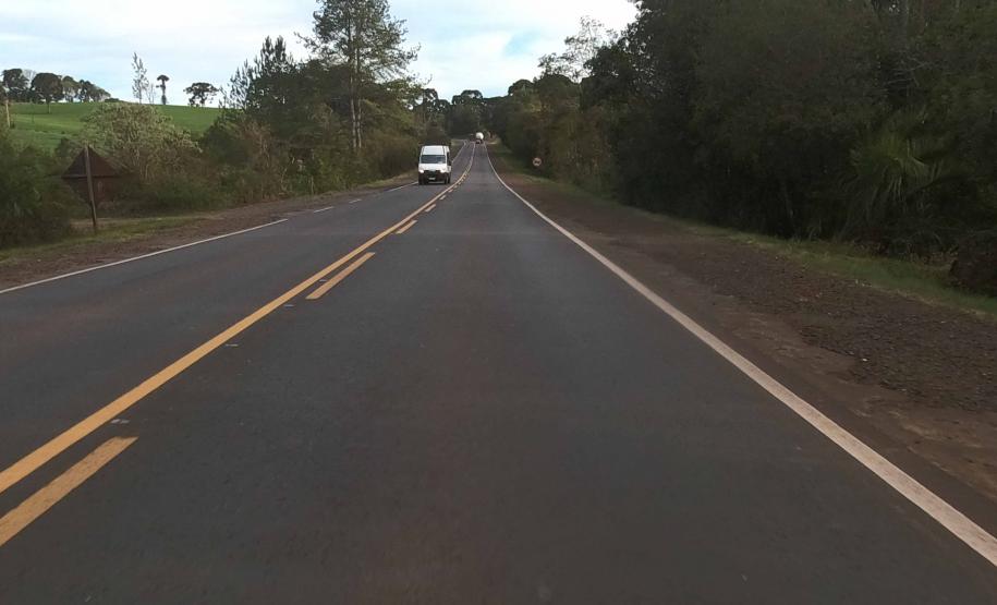 PRC-466 entre Pitanga e Turvo