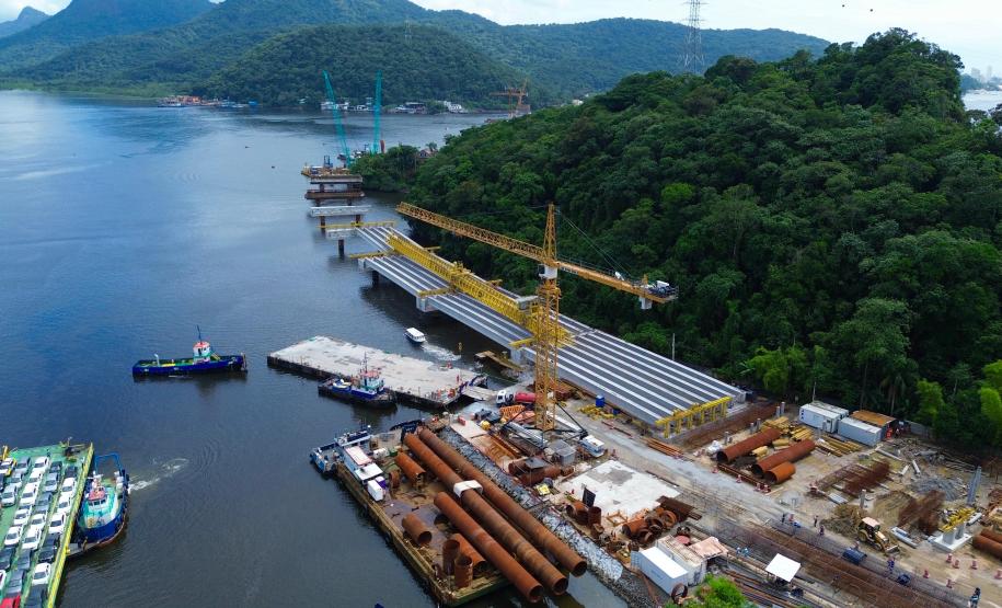 Ponte de Guaratuba chega a 38,8%