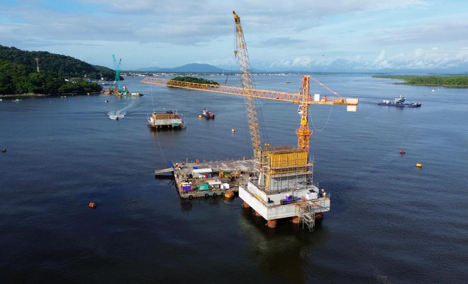 Ponte de Guaratuba chega a 38,8%