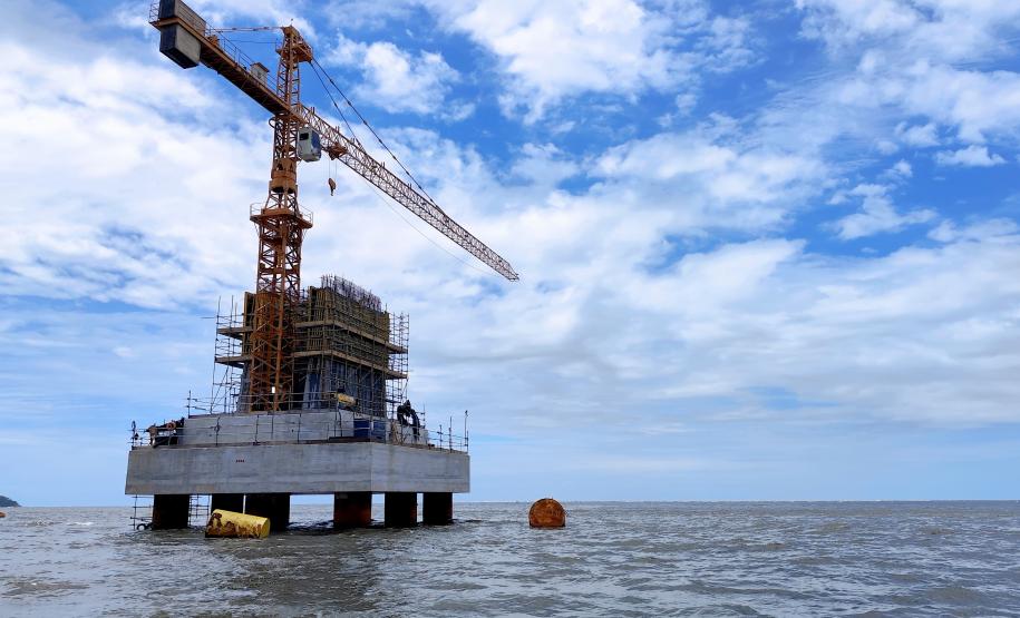 Ponte de Guaratuba chega a 38,8%