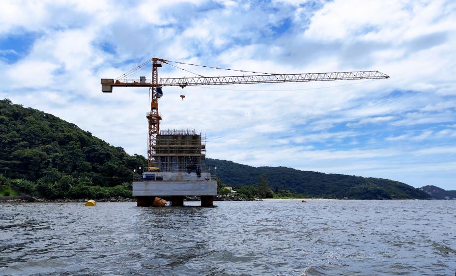 Ponte de Guaratuba chega a 38,8%