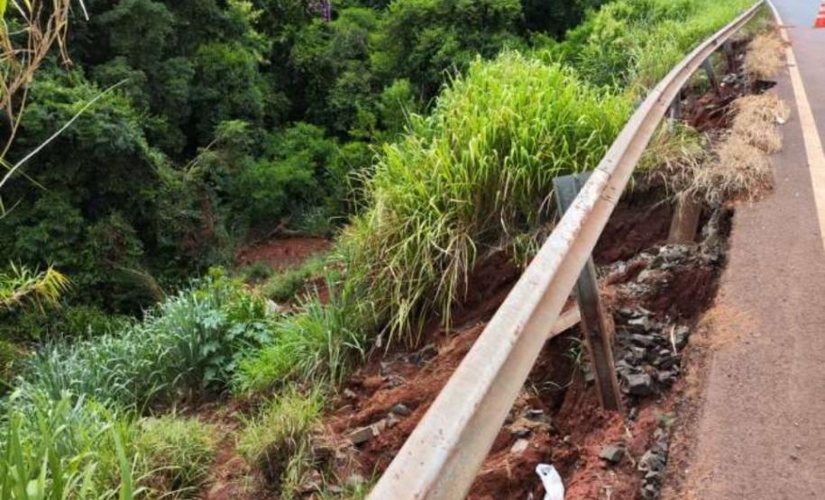 Contorno de Marialva - ponto de erosão