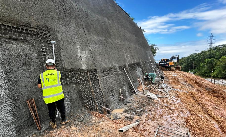 Ponte de Guaratuba chega a 38,8%