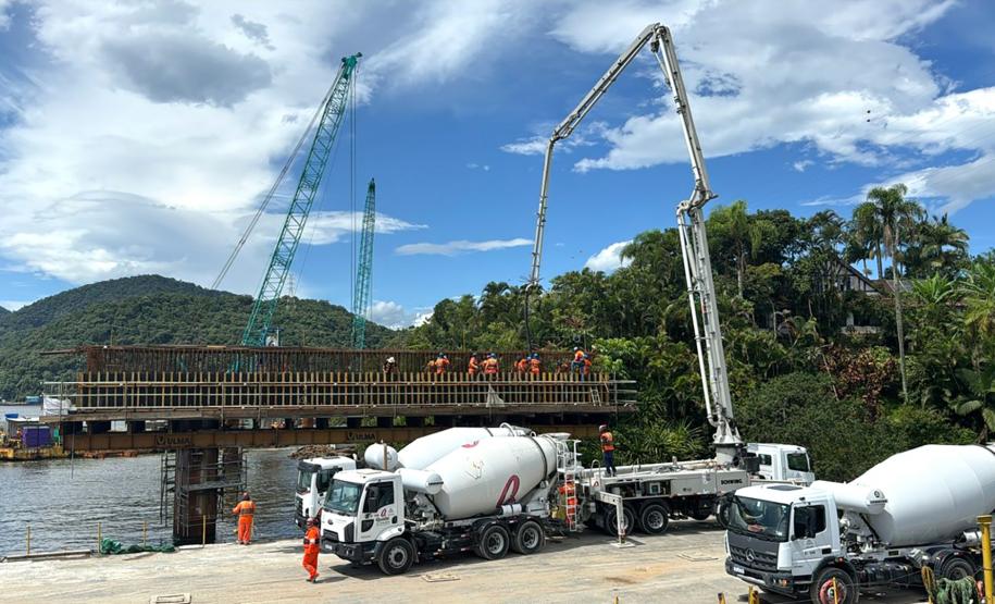 Ponte de Guaratuba chega a 38,8%