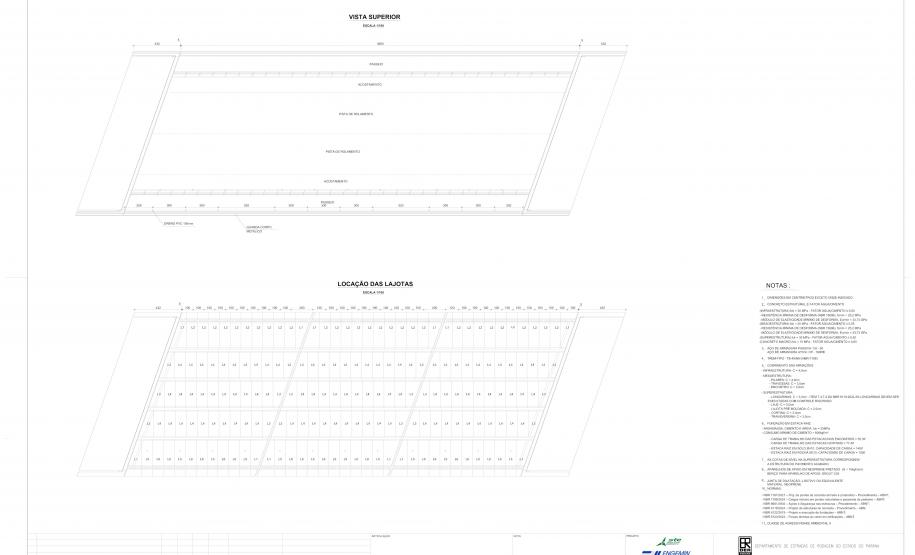 PR-239 página do projeto geométrico da nova ponte