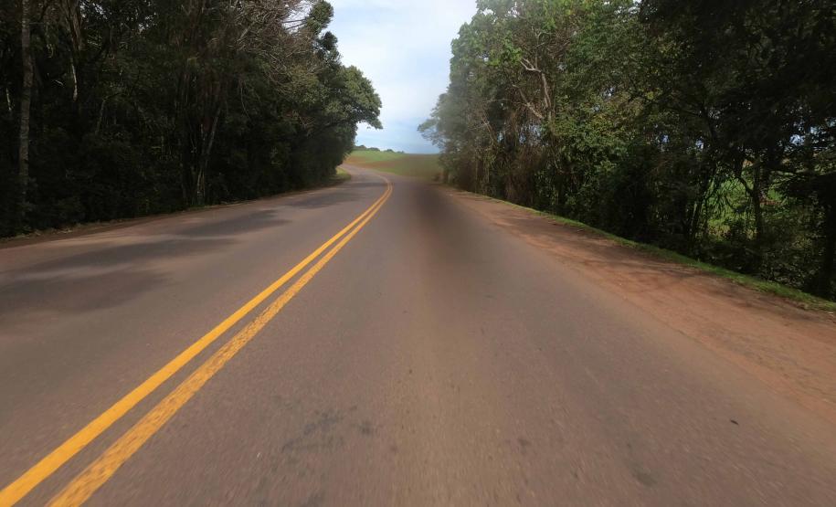 PR-460 entre Nova Tebas e Pitanga