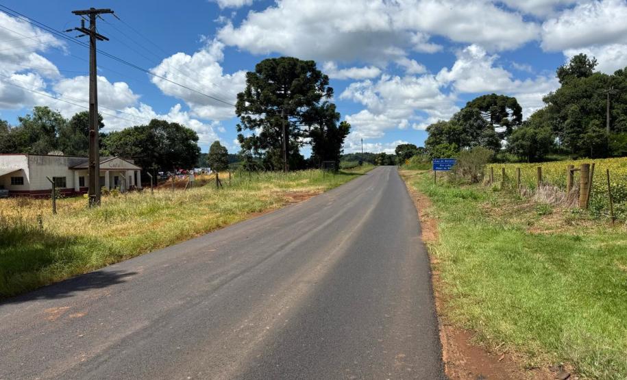 PR-565 conservação entre Laranjeiras do Sul e Porto Barreiro