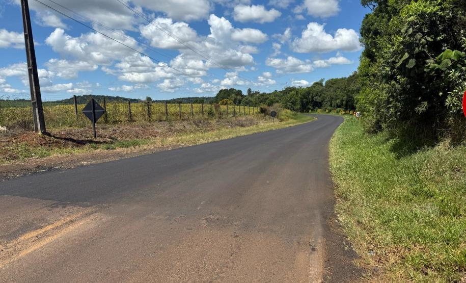 PR-565 conservação entre Laranjeiras do Sul e Porto Barreiro