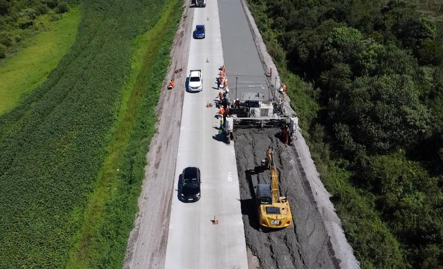 PRC-280 whitetopping entre Palmas e Pato Branco