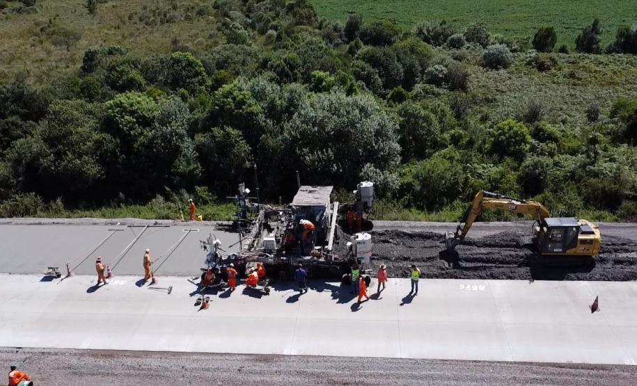 PRC-280 whitetopping entre Palmas e Pato Branco