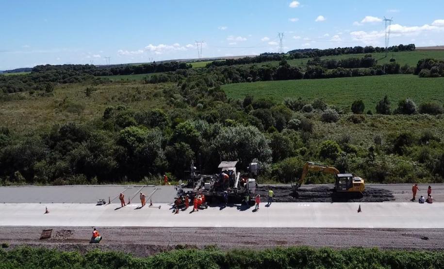 PRC-280 whitetopping entre Palmas e Pato Branco