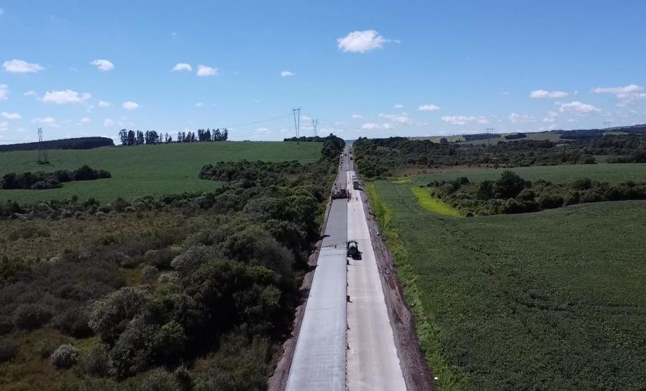 PRC-280 whitetopping entre Palmas e Pato Branco