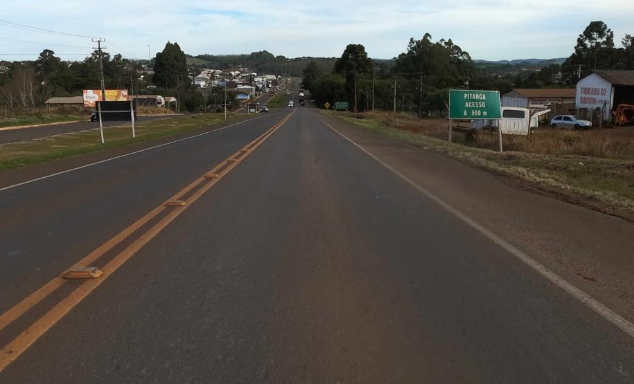 PRC-466 entre Pitanga e Turvo