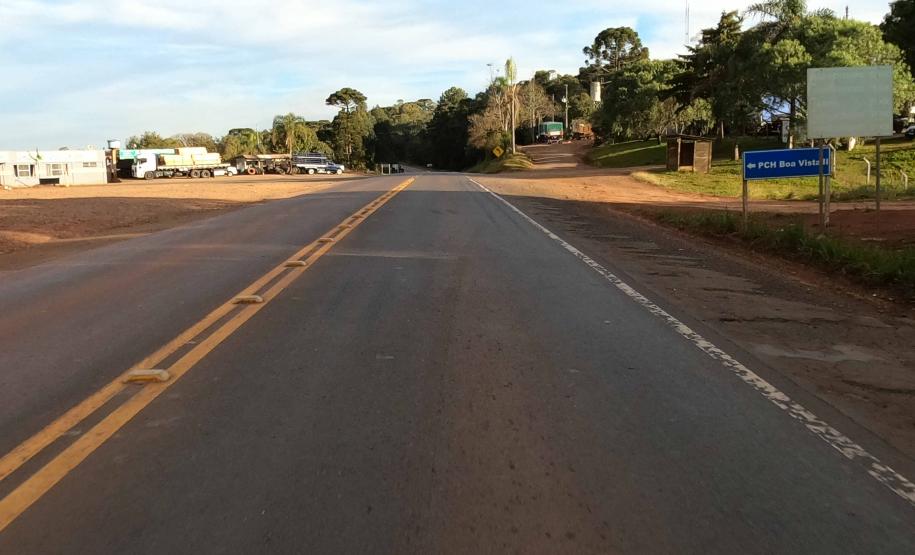 PRC-466 entre Pitanga e Turvo