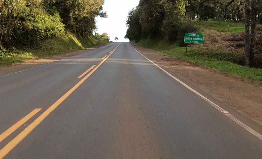 PRC-466 entre Pitanga e Turvo