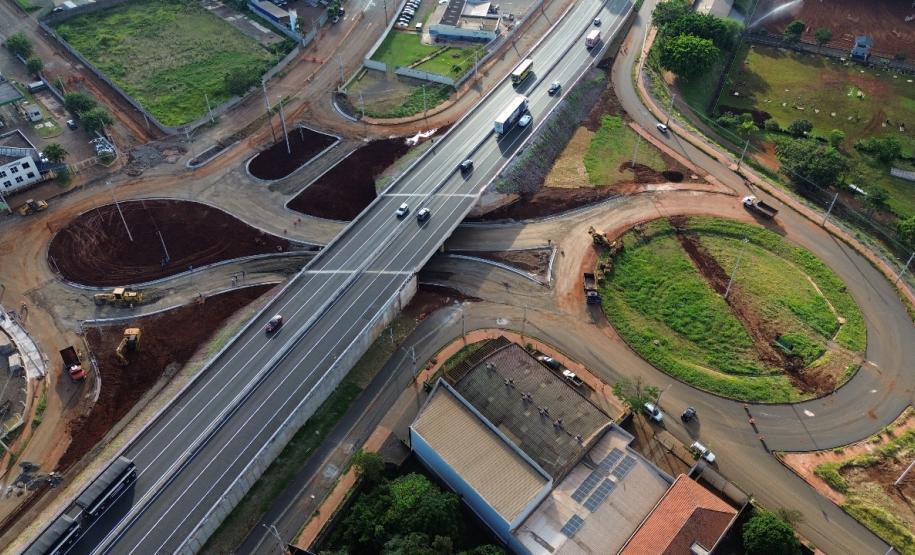 BR-369 novo viaduto em Londrina quase liberado