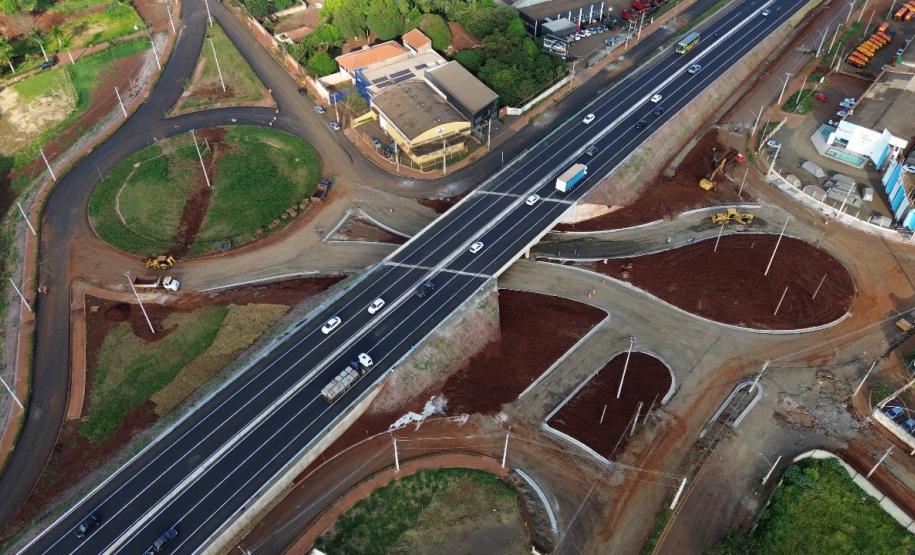 BR-369 novo viaduto em Londrina quase liberado