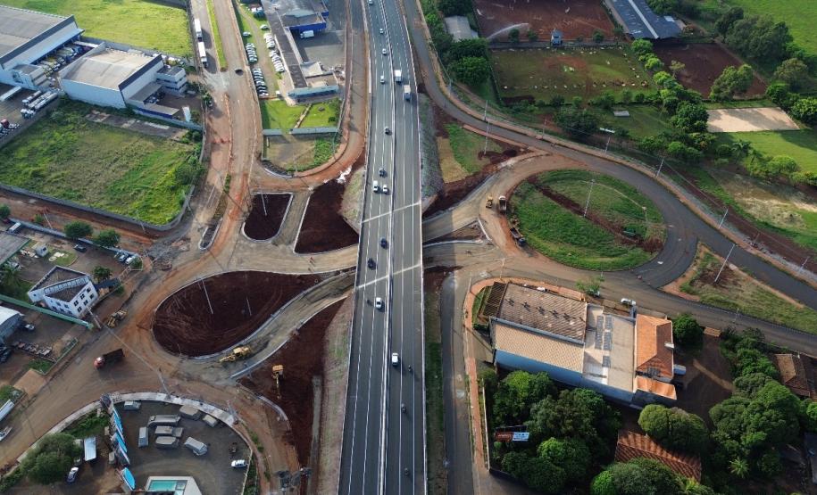 BR-369 novo viaduto em Londrina quase liberado