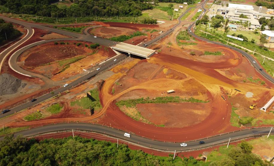Perimetral Leste de Foz do Iguaçu - viaduto BR-469